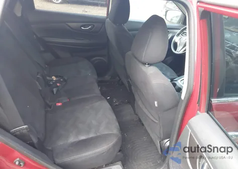 2014 Nissan Rogue Sv z USA, uszkodzony, nr VIN 5N1AT2ML4EC751633